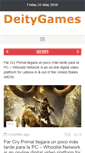 Mobile Screenshot of deitygames.com