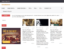 Tablet Screenshot of deitygames.com
